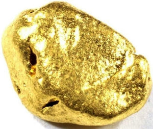 Alaskan Gold Nugget Genuine Yukon Small 22k .4g Fine
