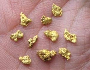 Alaskan Gold Nugget Genuine Yukon Small 22k .4g Fine