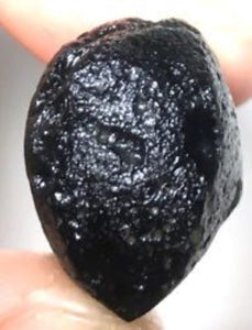 Tektite Fragment Meteorite Impact Glass Rock Indochinite 20g