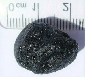 Tektite Fragment Meteorite Impact Glass Rock Indochinite 5g