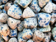 Load image into Gallery viewer, Afghanite K2 Mountain Tumbled Stone Blue &amp; White
