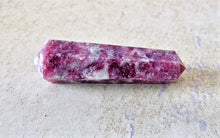 Cargar imagen en el visor de la galería, Lepidolite Obelisk Crystal Gem Double Terminated Healing Wand
