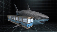 Cargar imagen en el visor de la galería, Megalodon Shark Tooth Replica 3 Inches Long Black Resin Model
