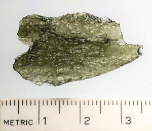 Moldavite Tektite Fragment Meteorite Green Impact Glass Meteor Rock 2g