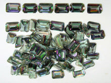 Cargar imagen en el visor de la galería, Mystic Topaz Emerald Cut Rainbow Brazilian 6x4mm 1/2 Carat
