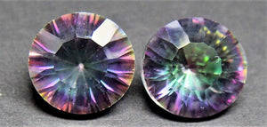 Mystic Topaz Round Cut Rainbow Brazilian 6mm