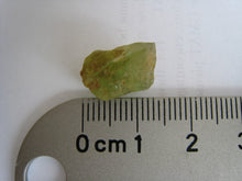 Load image into Gallery viewer, Peridot Lime Green Rough Facet Vietnam 4 Carats Raw Gem
