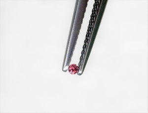 Pink Diamond Round Cut African 1.5mm Micro Sized