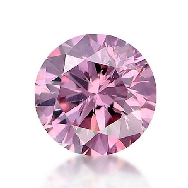 Pink Diamond Round Cut African 1.5mm Micro Sized