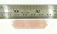 Load image into Gallery viewer, Rose Quartz Pink Crystal Obelisk Gem Double Terminated Wand
