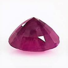 Load image into Gallery viewer, Ruby Round Cut 12mm 6 Carat Cloudy Pakistan Hunza Gem
