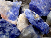 Load image into Gallery viewer, Sodalite Rough Facet Blue Canada Natural 2000 Carats Bulk Lot
