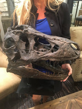 Load image into Gallery viewer, Tyrannosaurus Rex Skull Replica Large Head Resin Model T-Rex Sculpture
