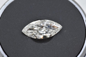 White Diamond Marquise Cut African 6mm x 3mm Micro Sized