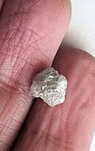 Load image into Gallery viewer, White Diamond Rough Facet Canadian 3/4 carat 4mm Raw
