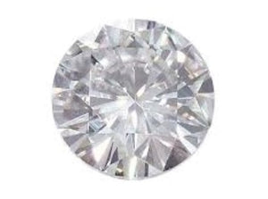 White Diamond Round Cut African 2.5mm Micro Sized