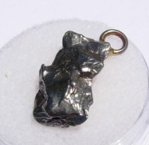 Campo del Cielo Necklace Pendant Jewelry Real Iron Meteorite Piece Small